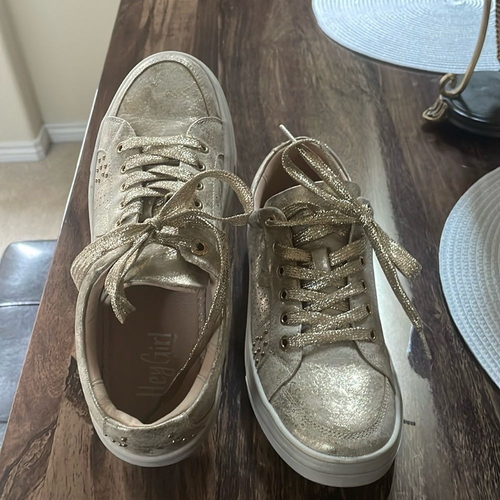 Hey Girl Corky tennis shoes worn a couple of times.